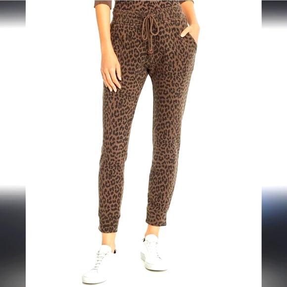 pistola Pants - NEW Pistola Alessa Joggers Drawstring Elastic Waist Pants Womens Leopard Spring
